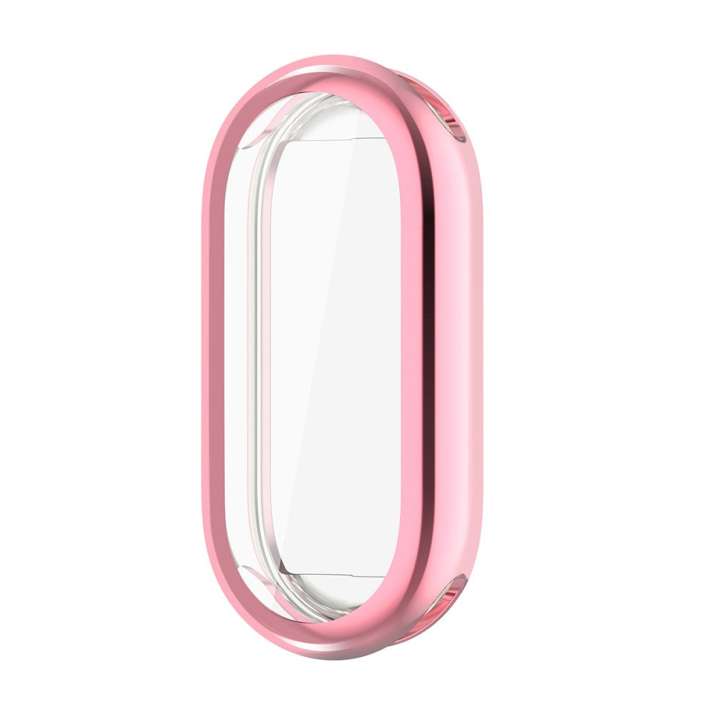 Super Pænt Silikone Cover passer til Xiaomi Smart Band 8 - Pink#serie_3