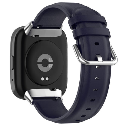 Xiaomi Redmi Watch 3 Active / Lite 3 Genuine leather strap with connector - Navy Blue#serie_3