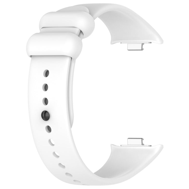 Vildt Hårdfør Silikone Rem passer til Xiaomi Smart Band 8 Pro - Hvid#serie_2