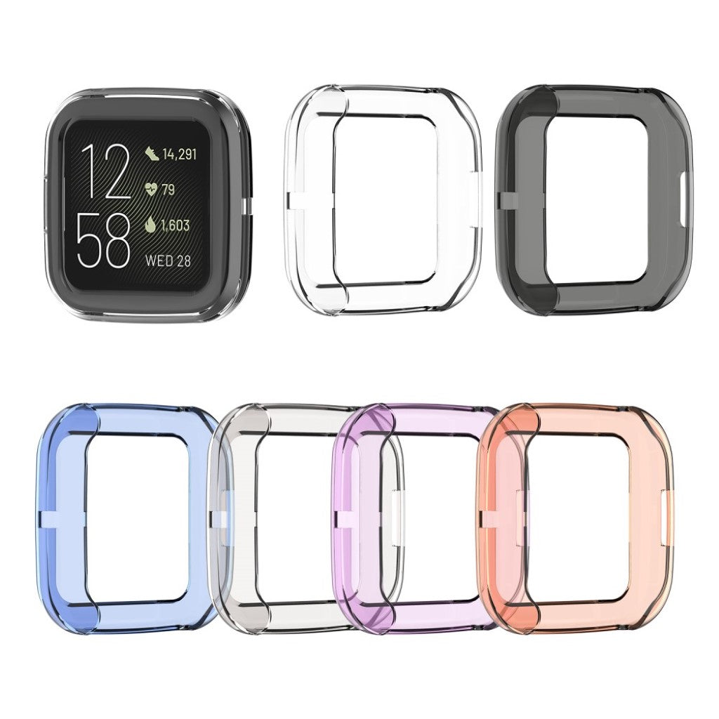 Super Godt Fitbit Versa 2 Silikone Cover - Hvid#serie_3