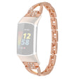 Bardzo Modny Fitbit Charge 5 Metal I Stras Pasek