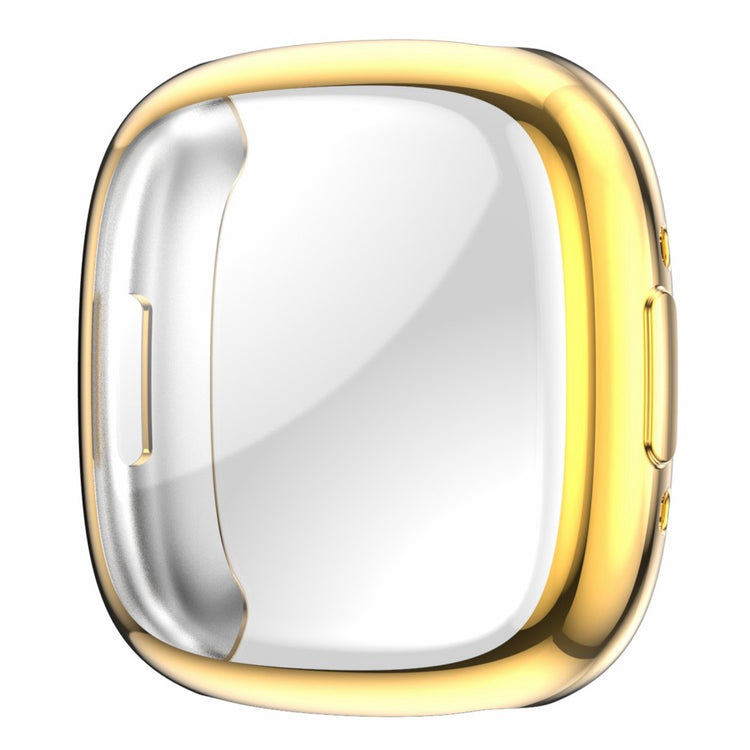 Super Godt Silikone Cover til Fitbit Versa 4 - Guld#serie_6