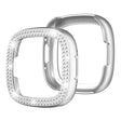 Niezwykle Wytrzymały Fitbit Sense 2 / Fitbit Versa 4 Stras i Silikon / TPU Obudowa