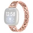 Niesamowicie Schludny Fitbit Sense 2 / Fitbit Versa 4 Metal I Stras Uniwersalne Pasek