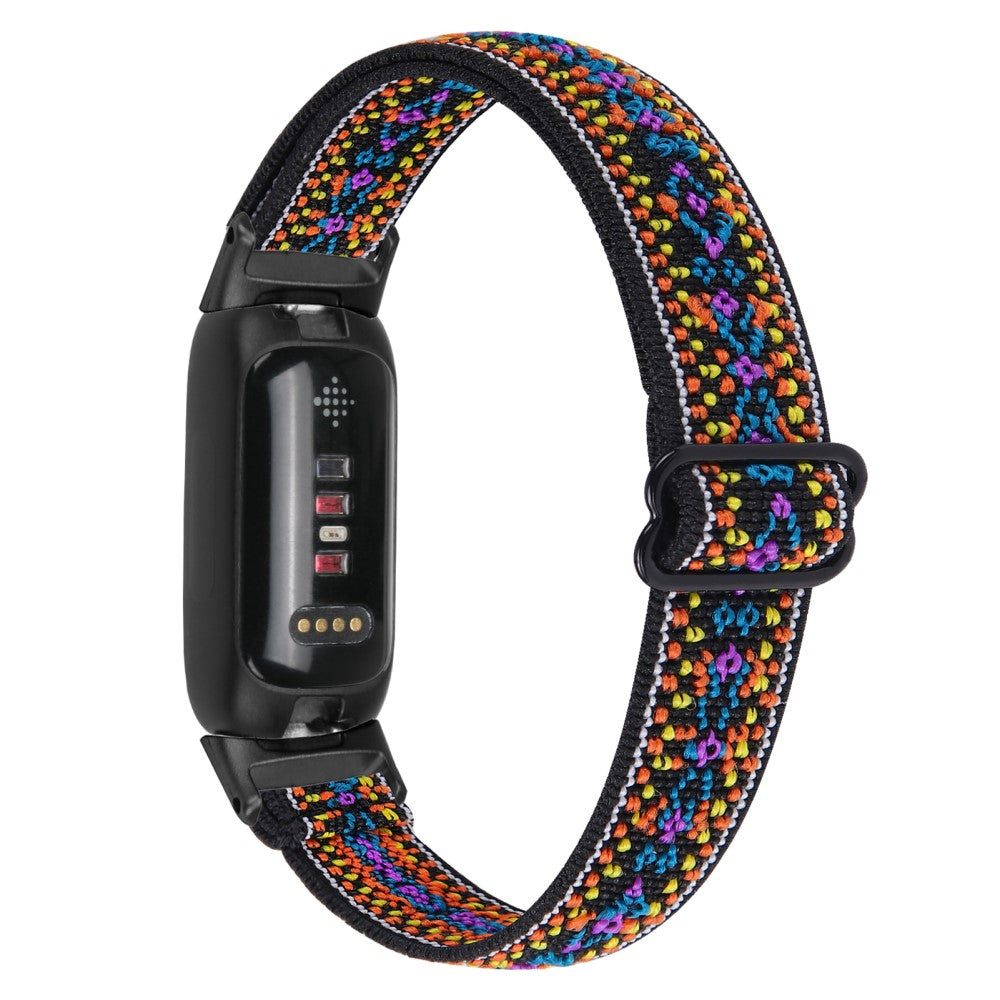 Fantastisk Metal Og Nylon Rem passer til Fitbit Inspire 3 - Flerfarvet#serie_2