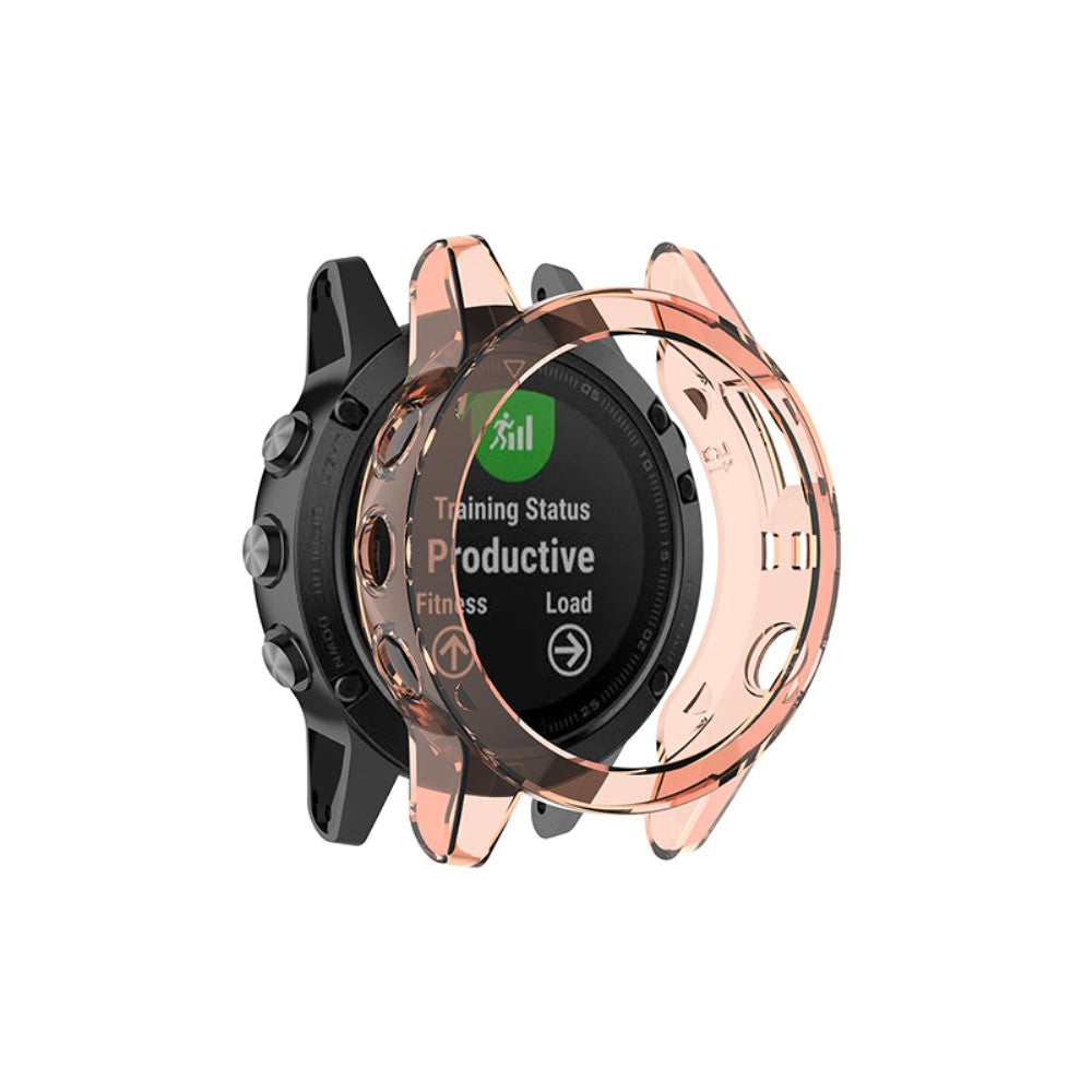 Meget Fint Silikone Cover til Garmin Fenix 5 / Garmin Fenix 5 Plus - Pink#serie_1