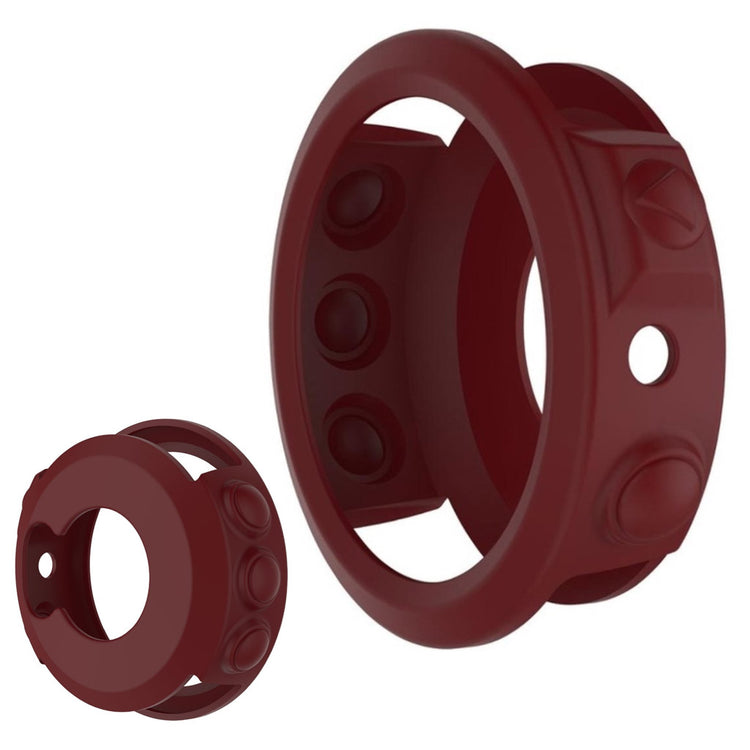 Rigtigt Flot Garmin Fenix 5X Silikone Cover - Rød#serie_4