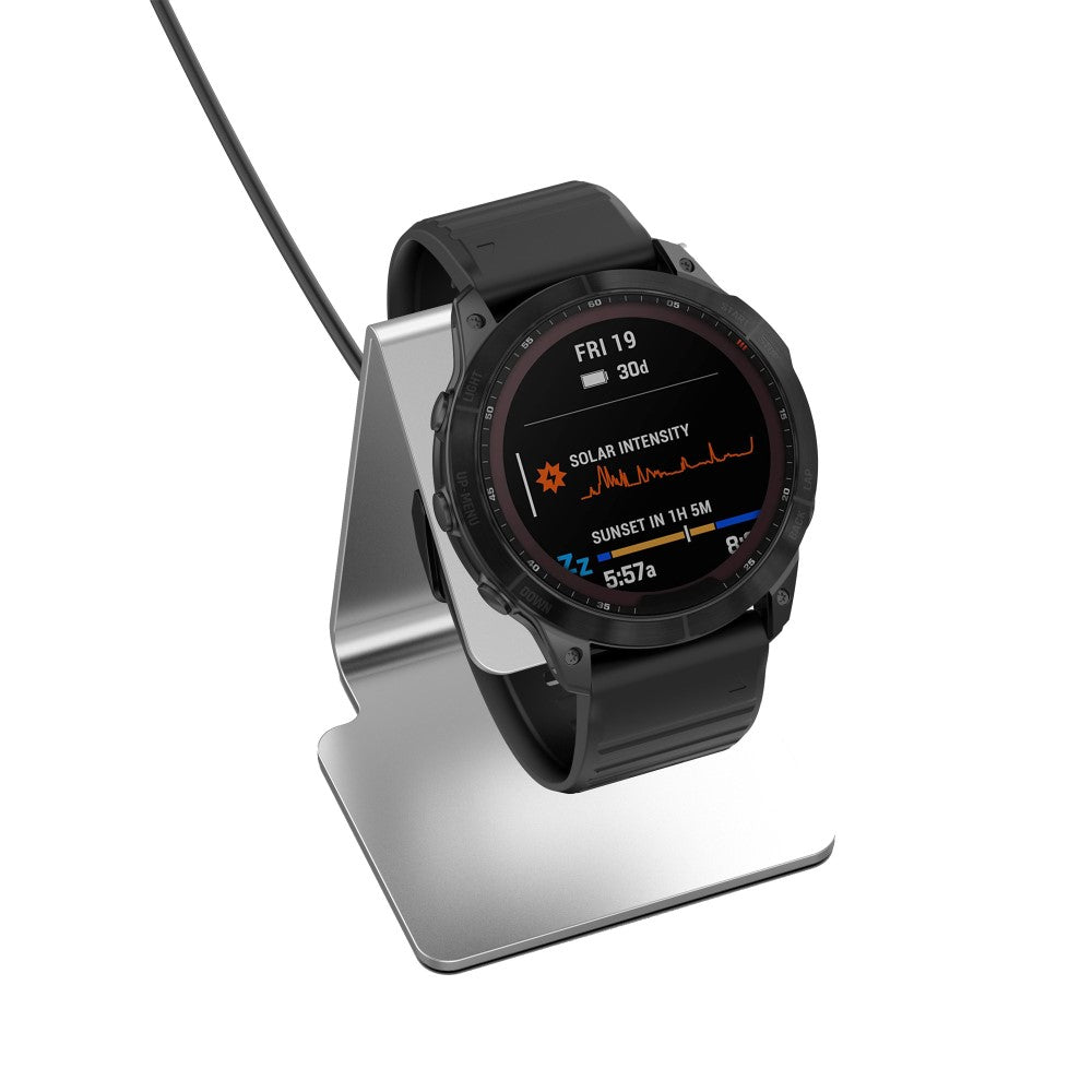 Metal Holder passer til Garmin Smartwatch - Sølv#serie_1