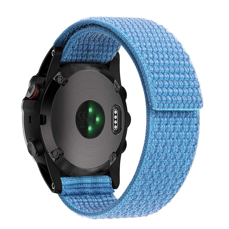 Superflot Nylon Universal Rem passer til Smartwatch - Blå#serie_2