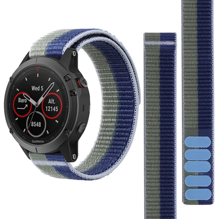 Superflot Nylon Universal Rem passer til Smartwatch - Flerfarvet#serie_4