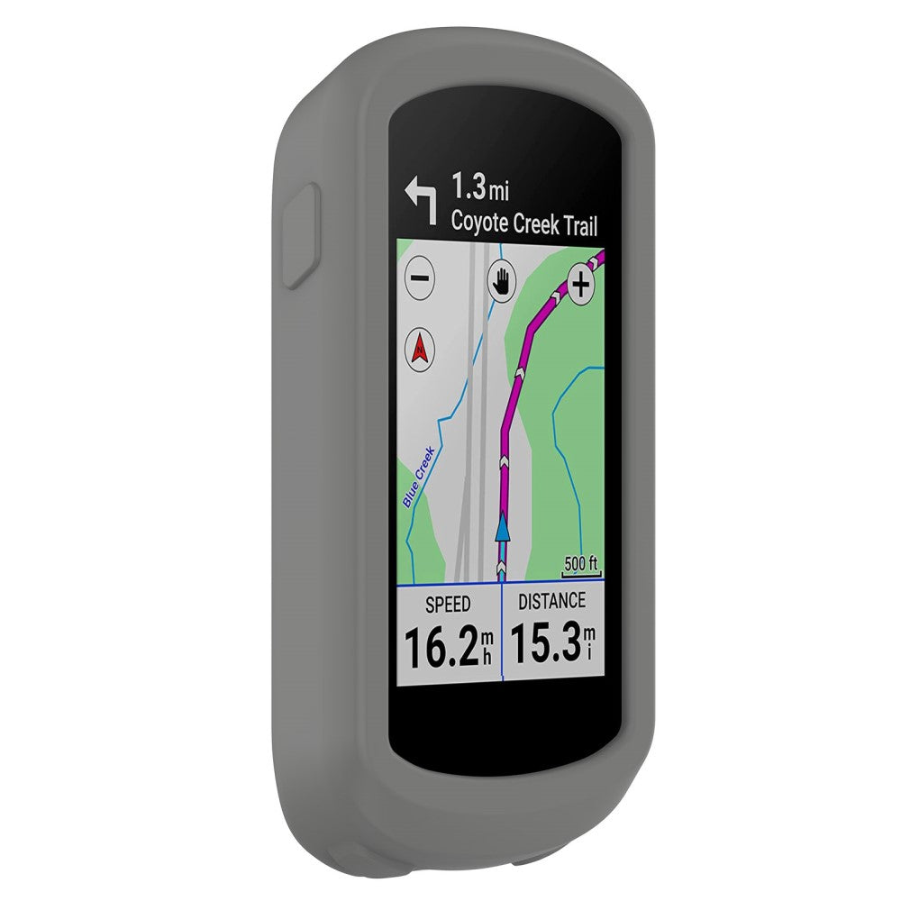 Meget Flot Garmin Edge Explore 2 Silikone Cover - Sølv#serie_7