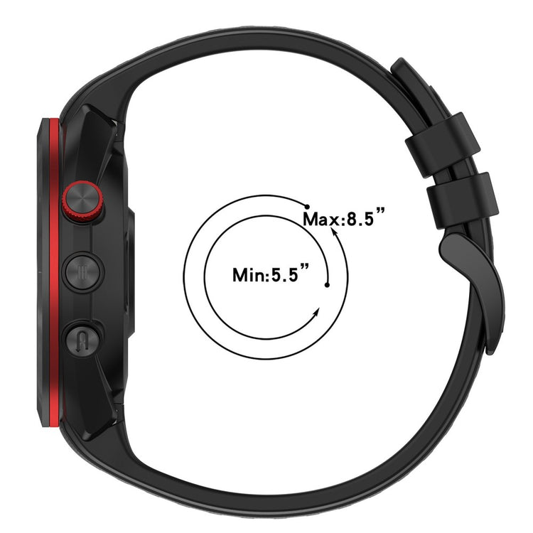 Metal Og Silikone Universal Rem passer til Garmin Approach S70 (42mm) / Garmin Approach S70 Series - Grøn#serie_4