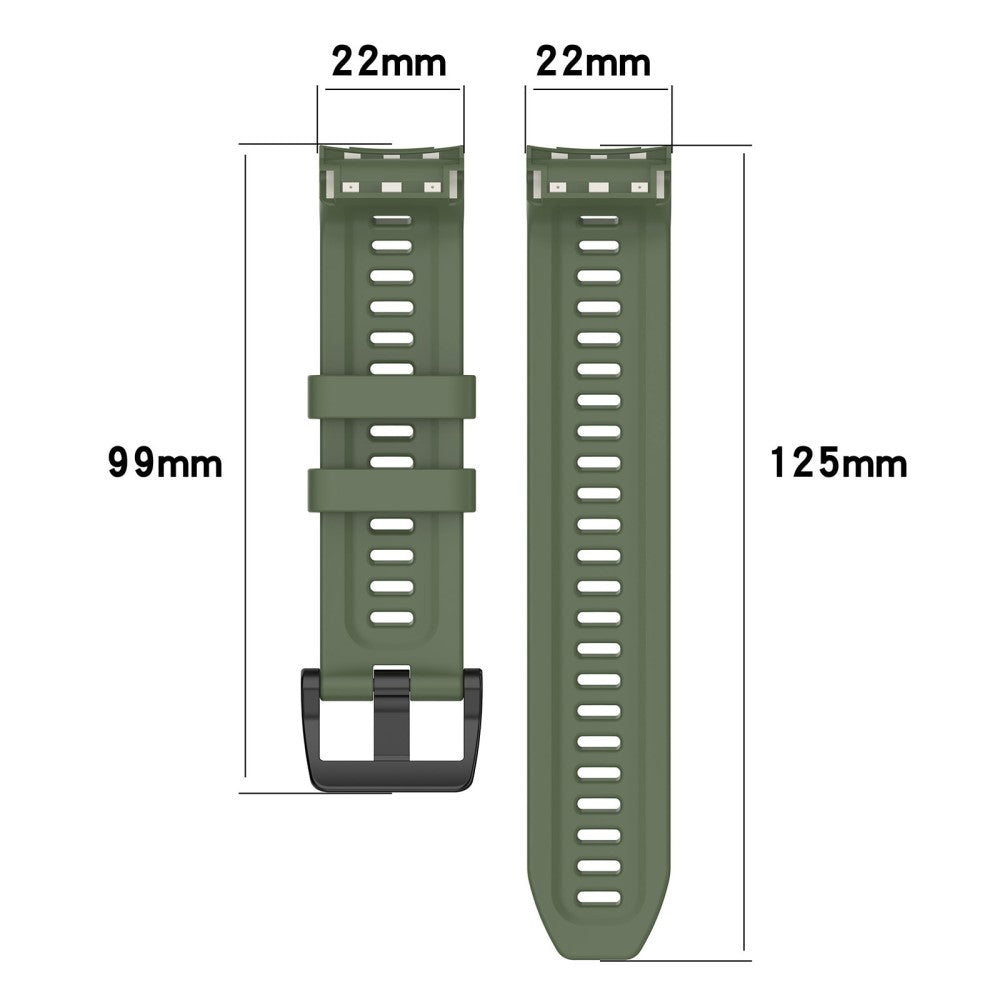 Metal Og Silikone Universal Rem passer til Garmin Approach S70 (47mm) / Garmin Approach S70 Series - Hvid#serie_5