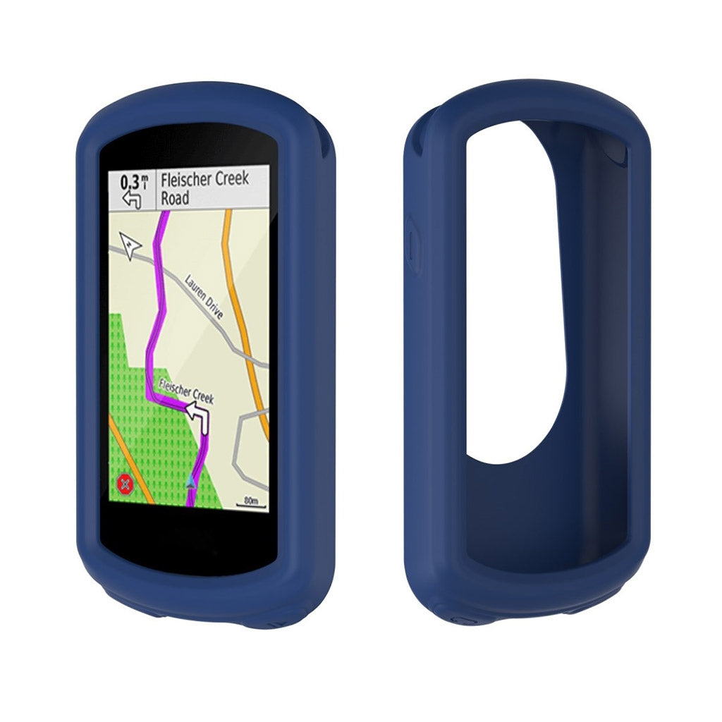 Mega Fint Garmin Edge 1030 Silikone Cover - Blå#serie_1