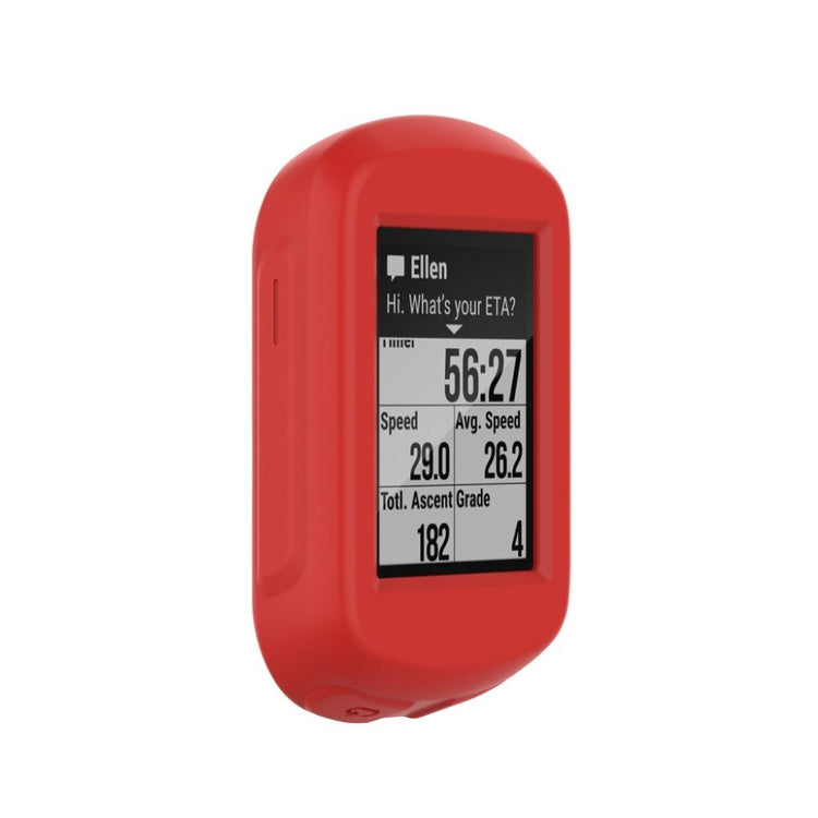 Mega Fed Garmin Edge 830 Silikone Cover - Rød#serie_3