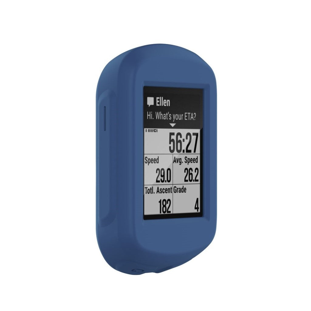 Mega Fed Garmin Edge 830 Silikone Cover - Blå#serie_4