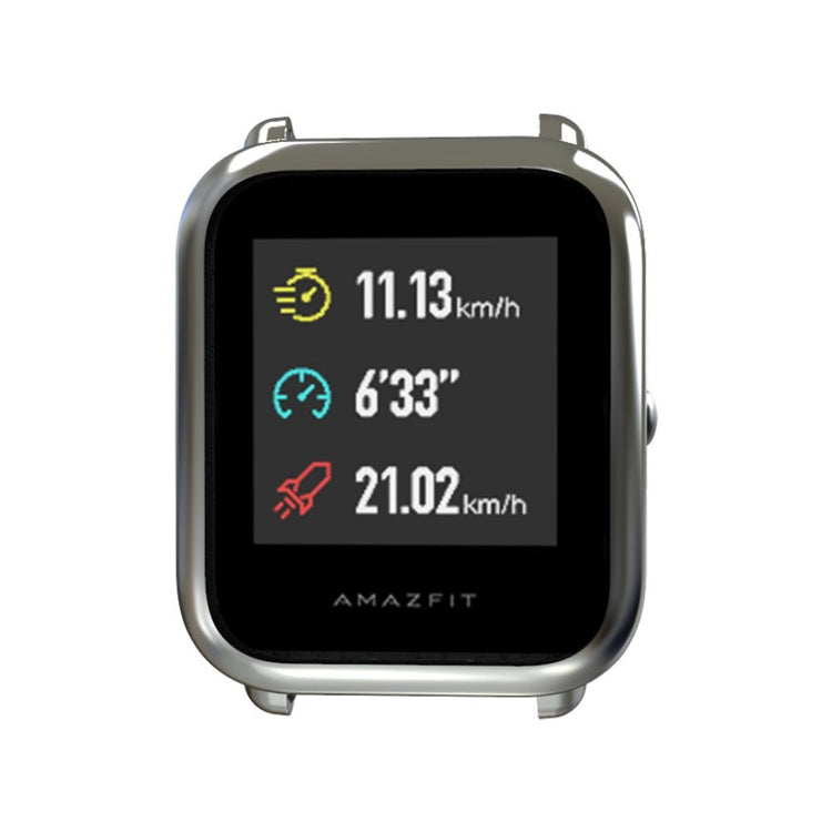 Rigtigt Fed Amazfit Youth Silikone Cover - Sølv#serie_5