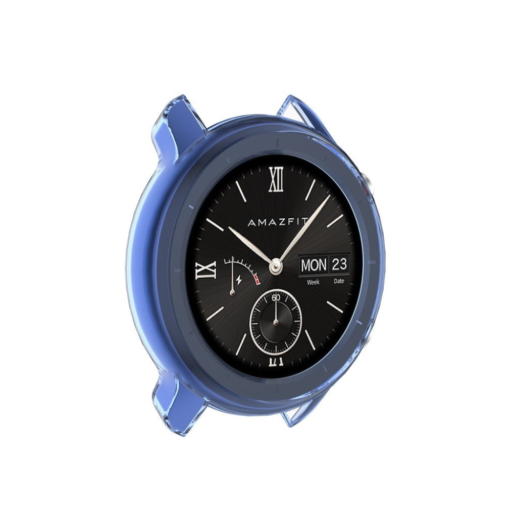 Mega Fint Amazfit GTR 42mm Silikone Cover - Blå#serie_4