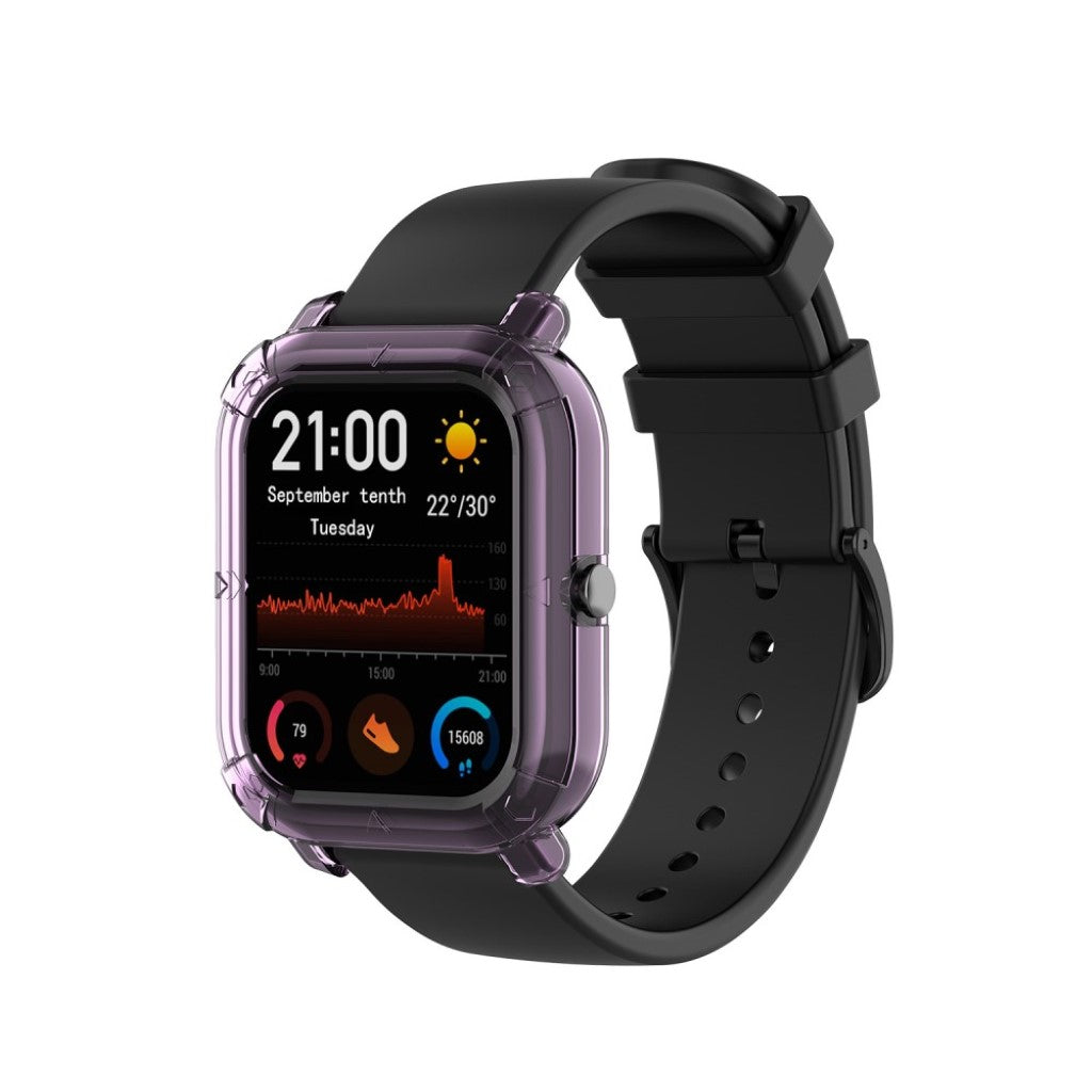 Mega Flot Amazfit GTS Silikone Cover - Lilla#serie_5