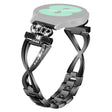 Niewiarygodnie Mocny Amazfit Cheetah Pro / 20mm Metal I Stras Uniwersalne Pasek