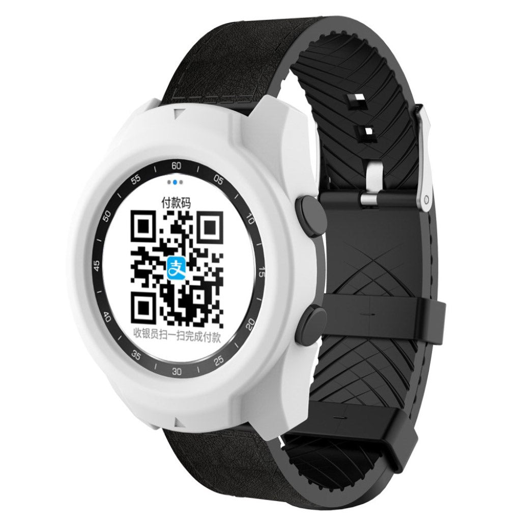 Mega Flot Ticwatch Pro Silikone Cover - Hvid#serie_2