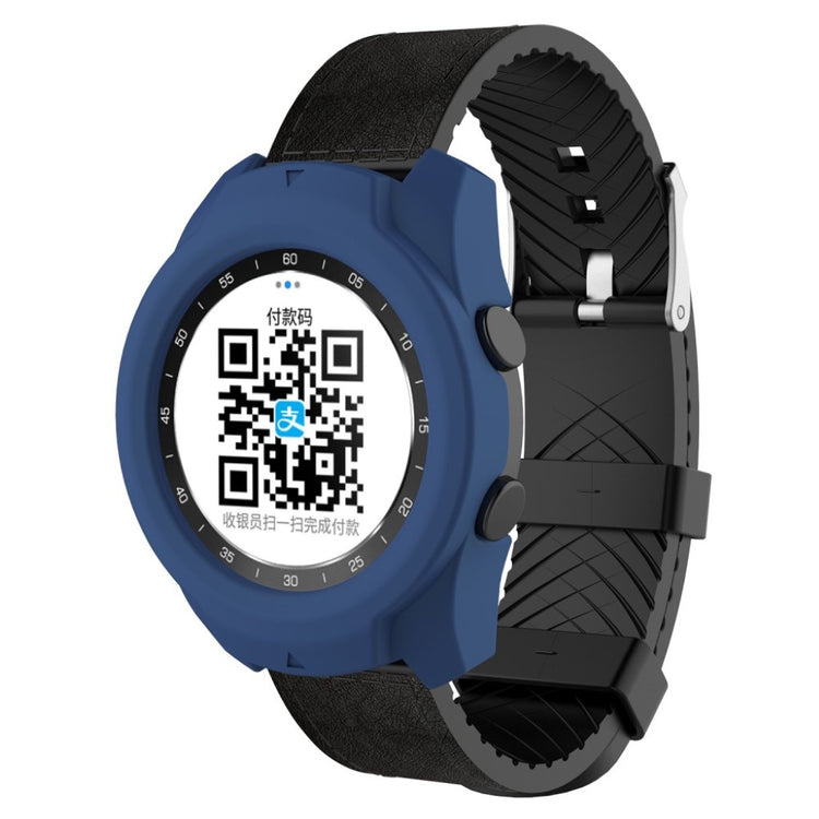 Mega Flot Ticwatch Pro Silikone Cover - Blå#serie_4