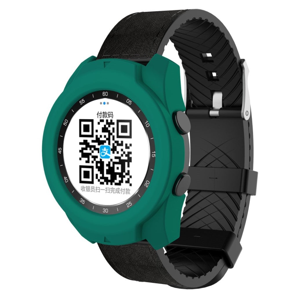 Mega Flot Ticwatch Pro Silikone Cover - Grøn#serie_5