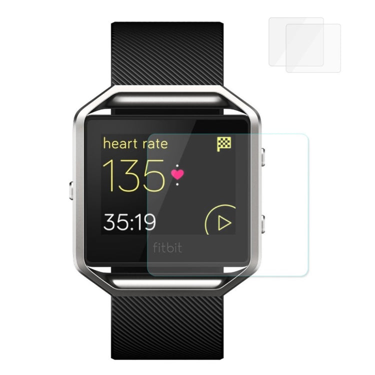 Fitbit Blaze Hærdet Glas  0.2mm Skærmbeskytter - Gennemsigtig#serie_601