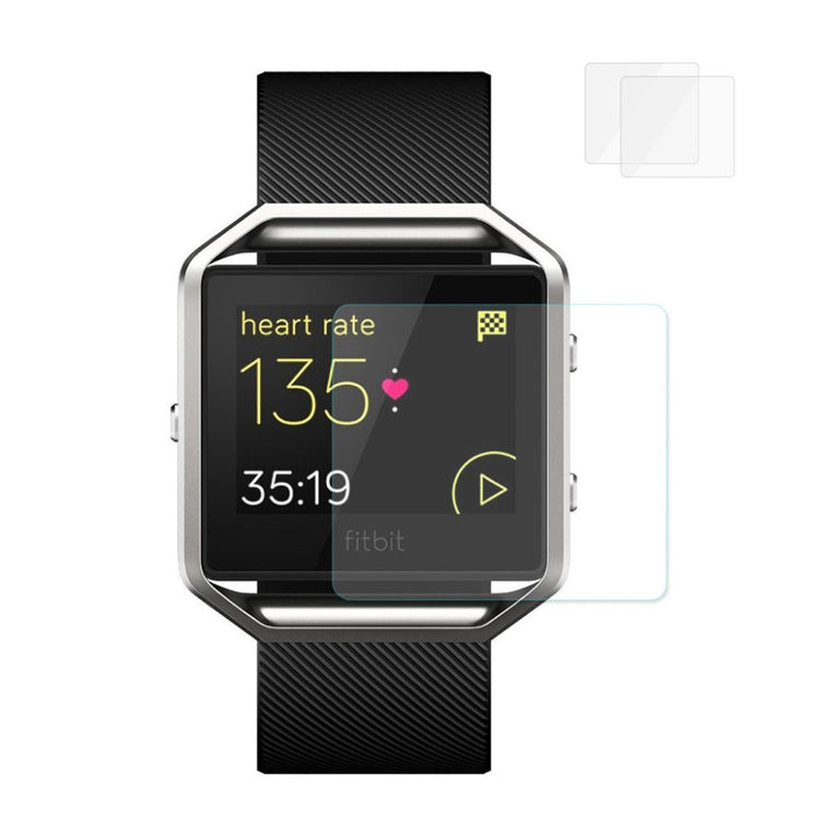 Fitbit Blaze Hærdet Glas  0.2mm Skærmbeskytter - Gennemsigtig#serie_601