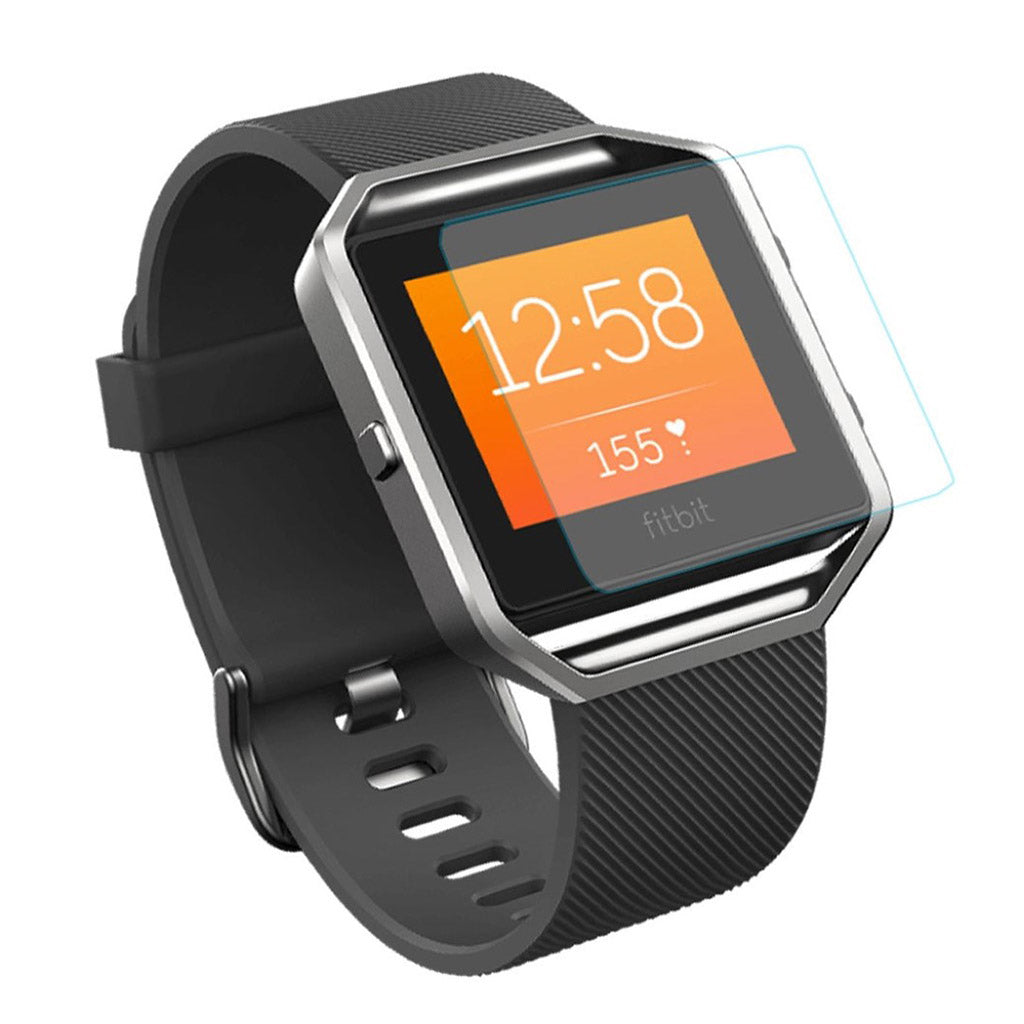 Fitbit Blaze Hærdet Glas  HD Skærmbeskytter - Gennemsigtig#serie_605