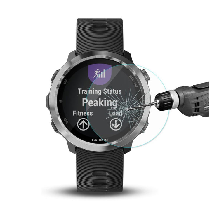 Garmin Forerunner 645 Hærdet Glas Skærmbeskytter - Gennemsigtig#serie_030