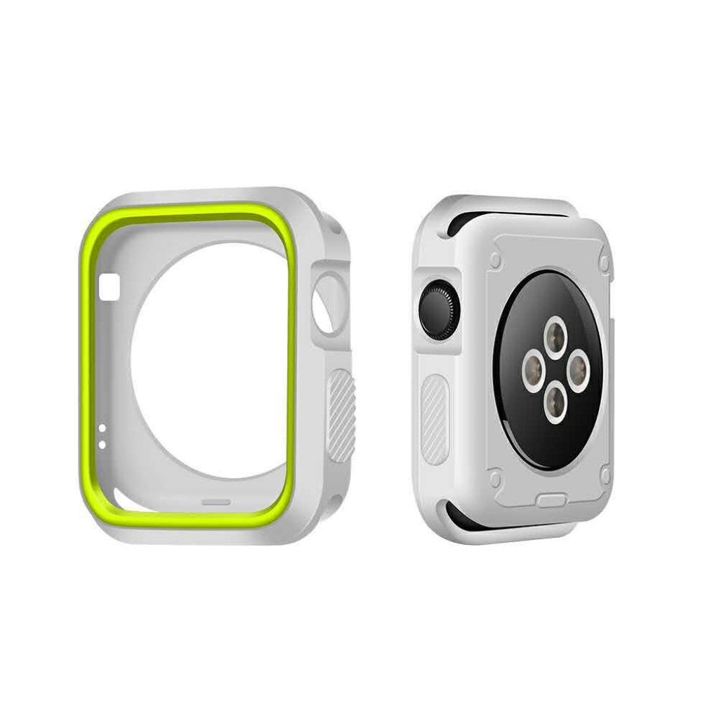 Godt Apple Watch Series 1-3 42mm Silikone Cover - Grøn#serie_1