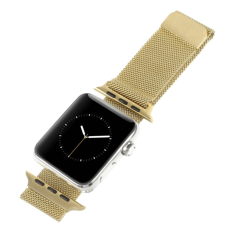 Super flot Apple Watch Series 1-3 42mm Metal Rem - Guld#serie_1