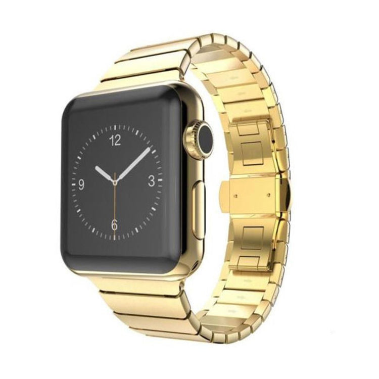 Vildt sejt Apple Watch Series 1-3 42mm Metal Rem - Guld#serie_1