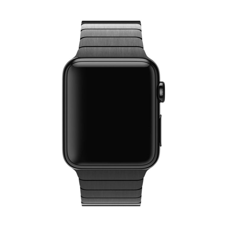 Vildt sejt Apple Watch Series 1-3 42mm Metal Rem - Sort#serie_3