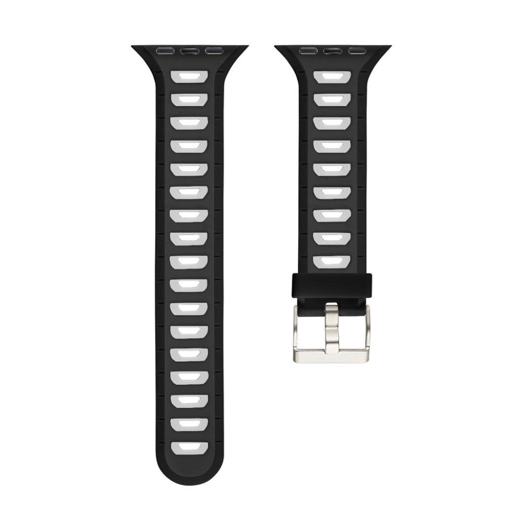 Fed Apple Watch Series 1-3 42mm Silikone Rem - Flerfarvet#serie_9