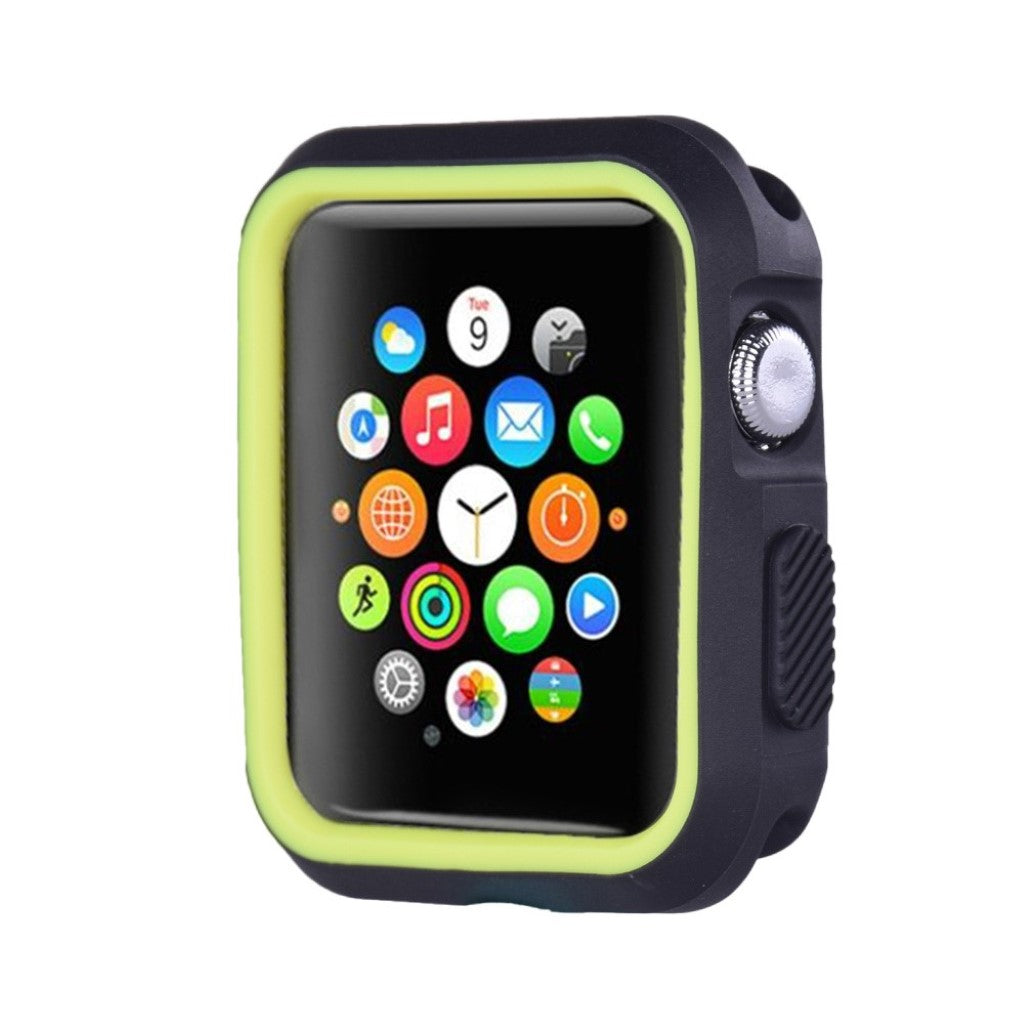 Godt Apple Watch Series 1-3 38mm Silikone Cover - Grøn#serie_3