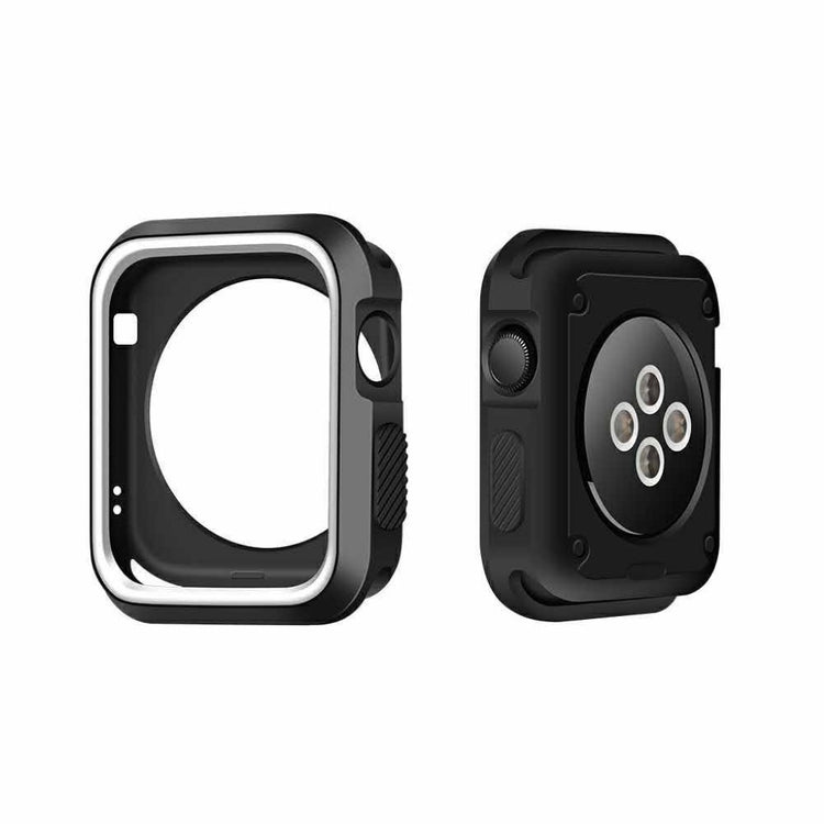 Godt Apple Watch Series 1-3 38mm Silikone Cover - Hvid#serie_5