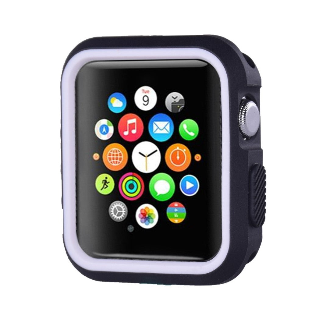 Godt Apple Watch Series 1-3 38mm Silikone Cover - Hvid#serie_5