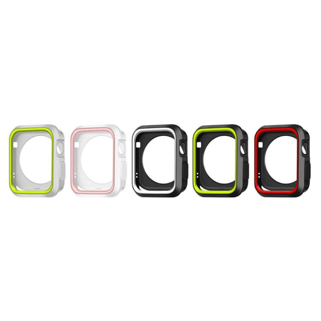 Godt Apple Watch Series 1-3 38mm Silikone Cover - Hvid#serie_5