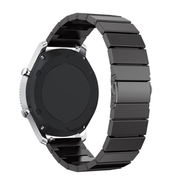 Rigtigt nydelig Samsung Gear S3 Metal Rem - Sort#serie_4