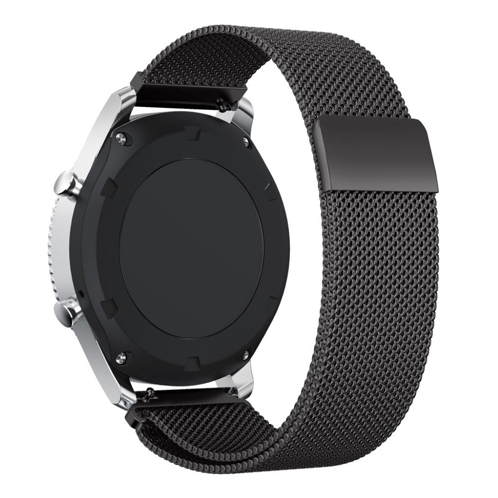 Klassisk Samsung Gear S3 Metal Rem - Sort#serie_2