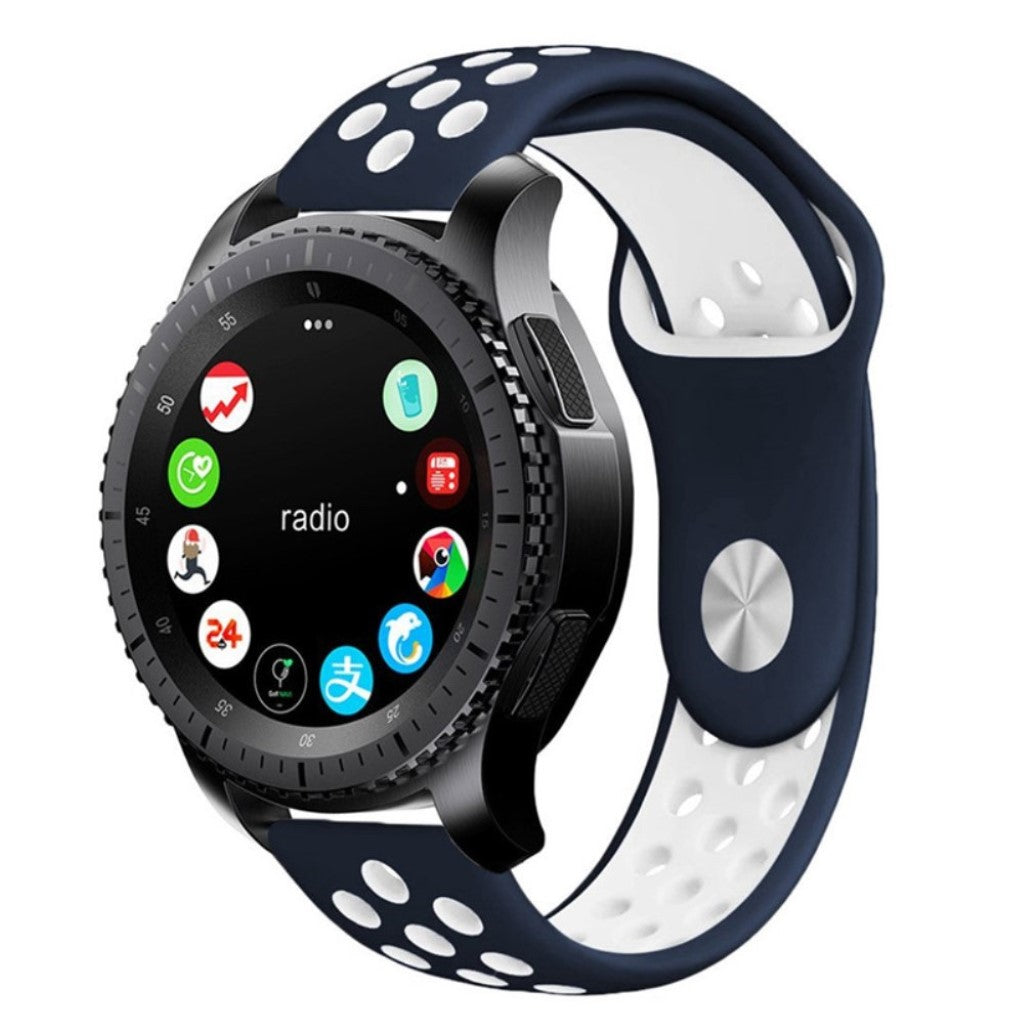 Super sejt Samsung Gear S3 Silikone Rem - Flerfarvet#serie_4