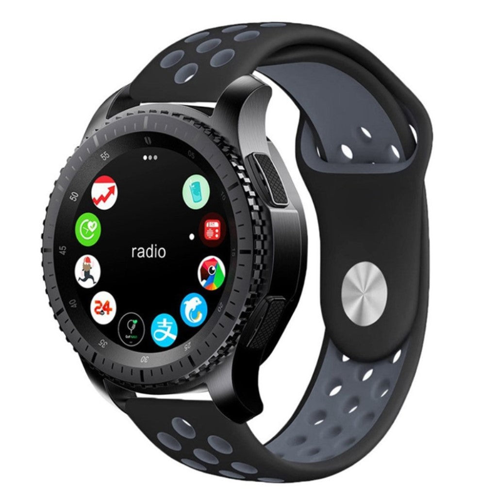 Super sejt Samsung Gear S3 Silikone Rem - Flerfarvet#serie_6