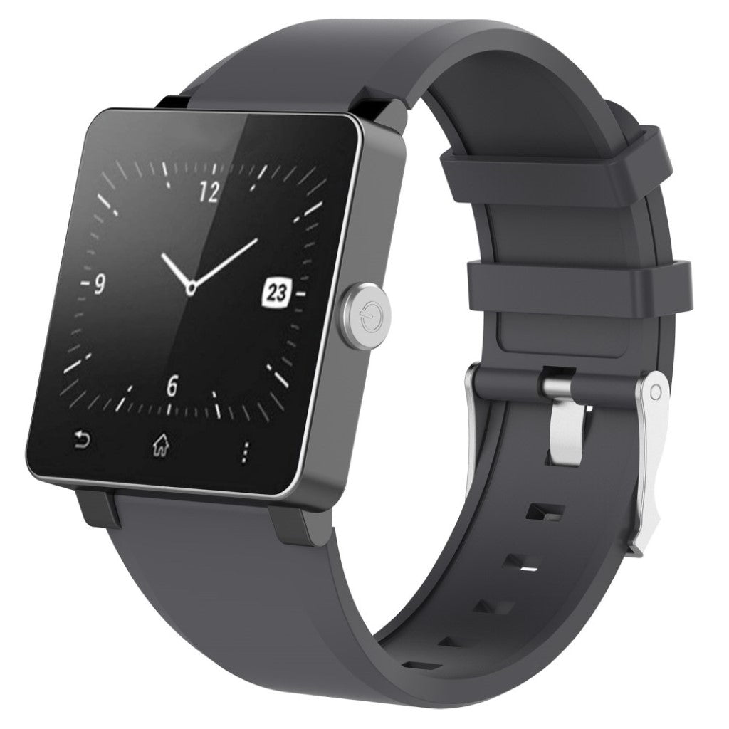 Super sejt Sony SmartWatch 2 Silikone Rem - Sølv#serie_4