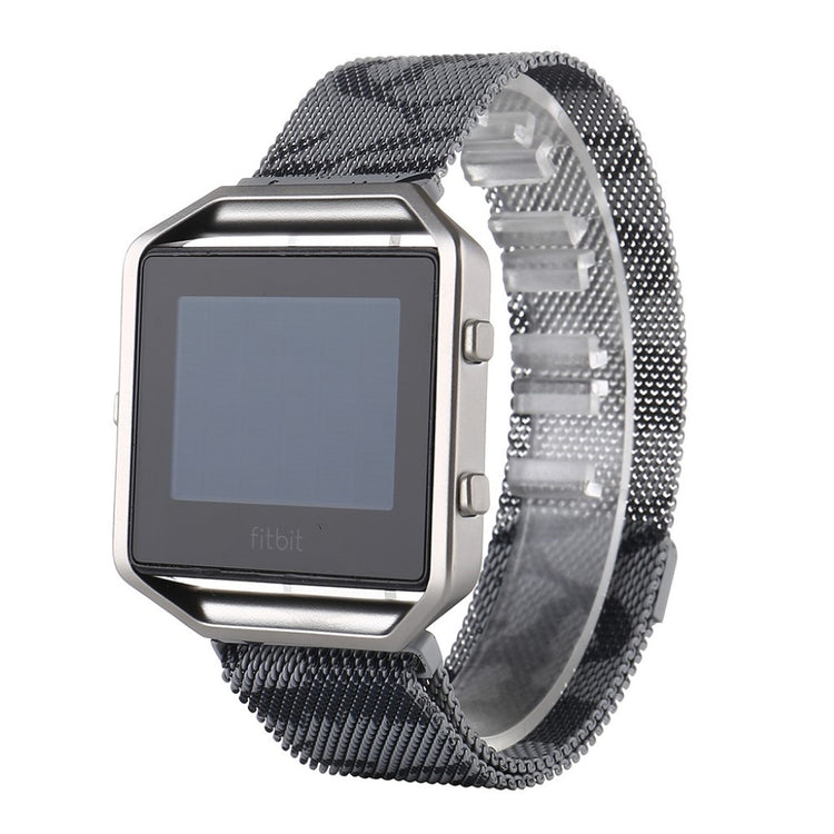 Helt vildt fantastisk Fitbit Blaze Metal Rem - Sølv#serie_2