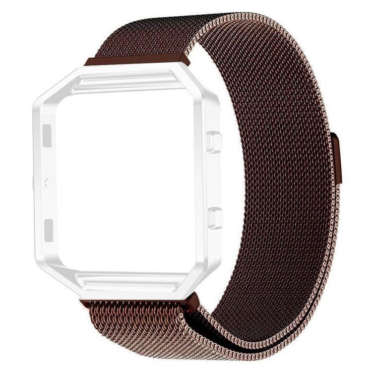 Skøn Fitbit Blaze Metal Rem - Brun#serie_3