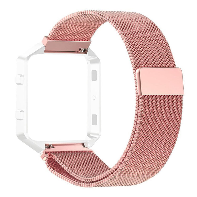 Skøn Fitbit Blaze Metal Rem - Pink#serie_7