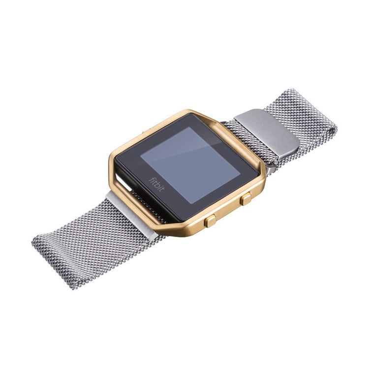 Stilren Fitbit Blaze Metal Rem - Sølv#serie_3