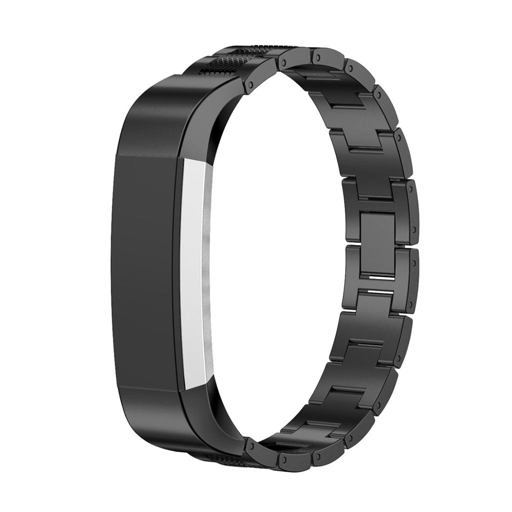 Vildt sejt Fitbit Alta HR Metal Rem - Sort#serie_4